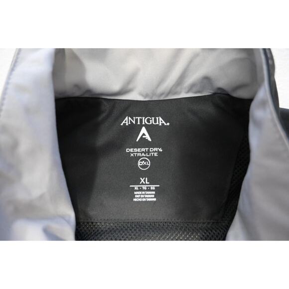 Antigua Golf Jacket 1/4 Zip Horseshoe Bend Performance Windbreaker Mens XL - Picture 8 of 10